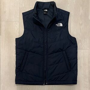 The North Face Men's Navy Puffer Vest - Excellent Condition
